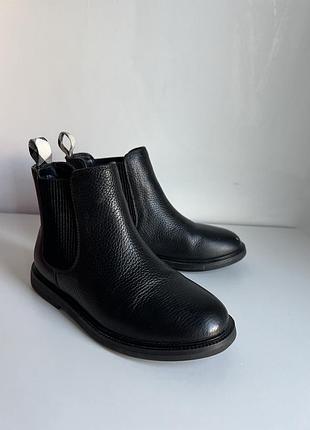 Дитячі шкіряні черевики burberry (челсі), оригінал 29 розмір