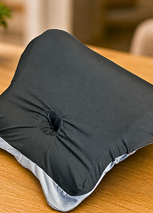 Ортопедическая подушка для сна 41х48х23 см memory foam, клинообразная позиционная подушка с эффектом памяти