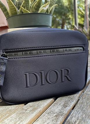 Велика чоловіча сумочка-косметичка dior