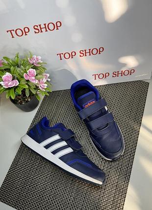 Оригинальные кроссовки детские на липучке adidas