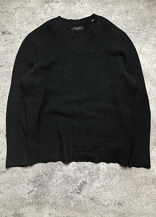 Шерстяний вʼязаний светр allsaints