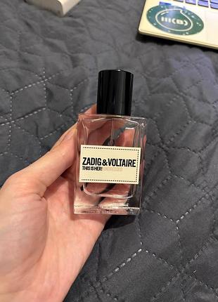 Парфумована вода zadig&amp;voltaire this is her! undressed 30ml