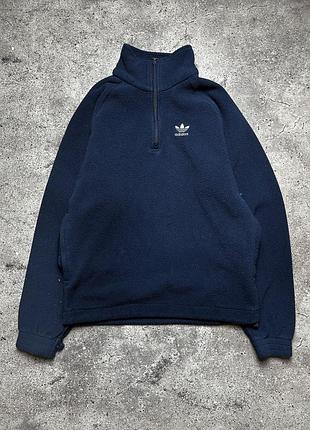 Флісова кофта зіп худі adidas