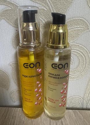 Олія  для глибокого живлення кінчиків волосся eon total oil repair 100 мл