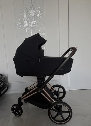 Шасси + люлька cybex priam черная