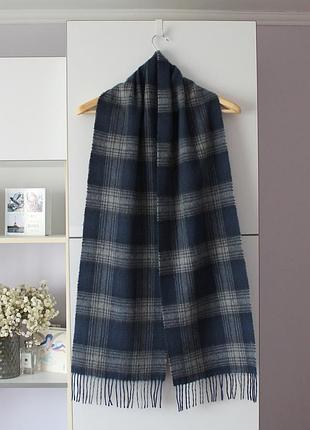 Шарф из шерсти и кашемира от barbour, 95% шерсть, 5% кашемир