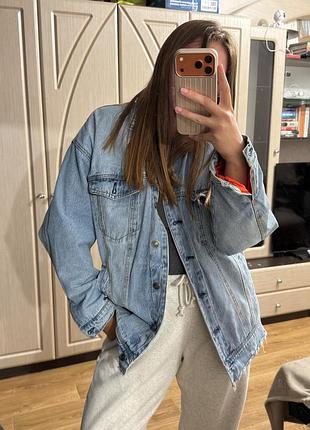 Джинсовка з утепленням pull&bear / джинсовка pull&bear 2