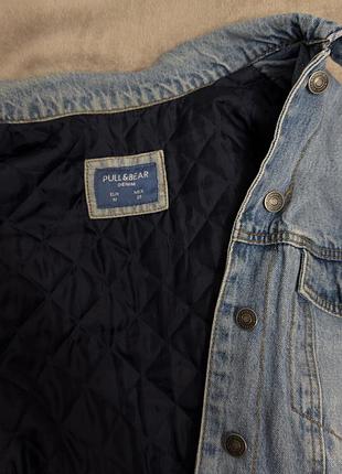 Джинсовка з утепленням pull&bear / джинсовка pull&bear 4