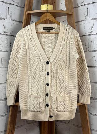 Кардиган inis crafts merino wool размер м