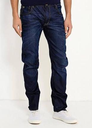 Мужские брендовые джинсы g-star raw 3d ark slim , размер 40/36 (на высокий рост) .