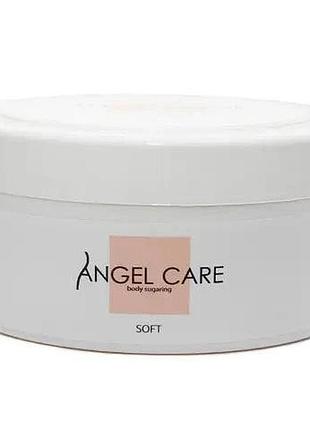 Сахарная паста для шугаринга мягкая angel care soft 400г