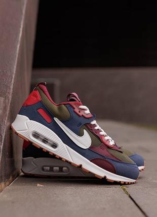 Кросівки nike air max 90 future blue bordo nd