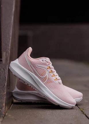 Кросівки nike air zoom pegasus 39 pink white nd