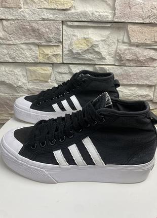 Оригінальні кросівки adidas nizza platform mid