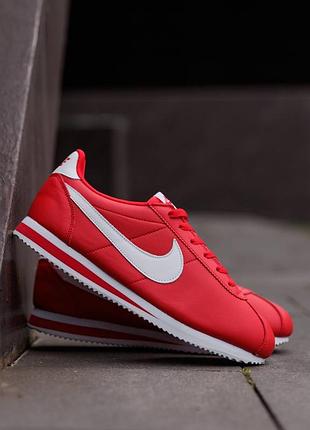 Кросівки nike cortez red white nd