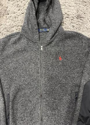 Флиска polo ralph lauren с нейлоновыми вставками
