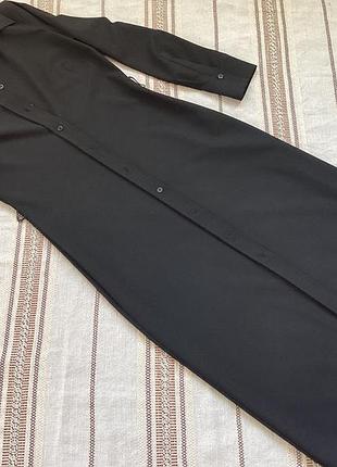 Чорна сукня міді від бренду zara