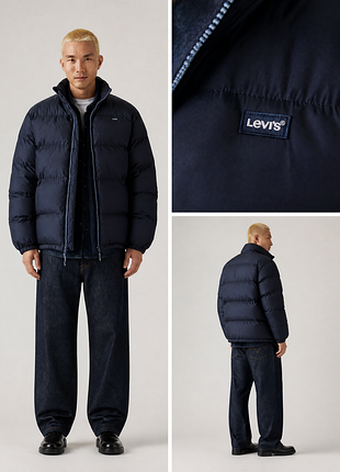 Levi’s puffer jacket / левіс чоловіча зимова куртка пуховик | оригінал | m, l, xl