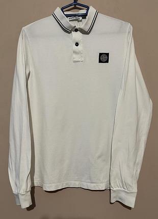 Лонгслів поло stone island