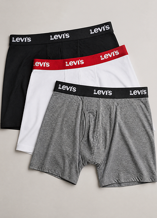 Трусы-боксеры levi's / боксеры львис мужские хлопковые | оригинал | m