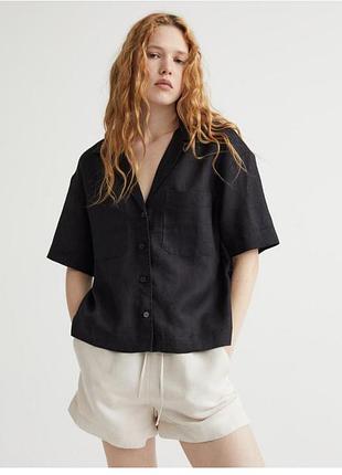 Сорочка h&m 100% льон