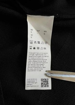 Шерстяная черная кофта hugo boss 7