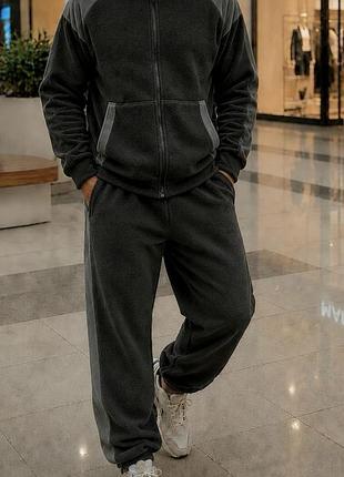 Костюм флисовый с лампасами