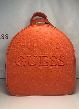 Рюкзак жіночий guess середній класичний монограма  акція знижка розпродаж