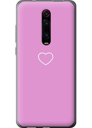 Чохол силіконовий на телефон xiaomi redmi k20 pro серце 2 "4863u-1816-58250"