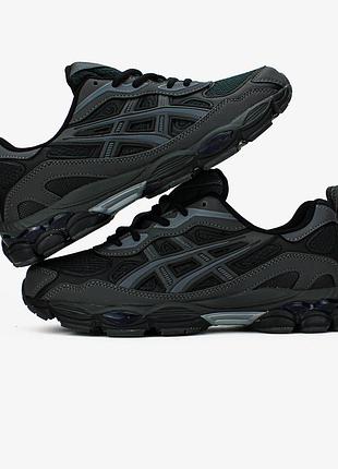 Кросівки чоловічі asics gel nyc rgd "black graphite grey"
