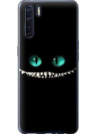 Чехол силиконовый на телефон oppo a91 чеширский кот "689u-1884-58250"