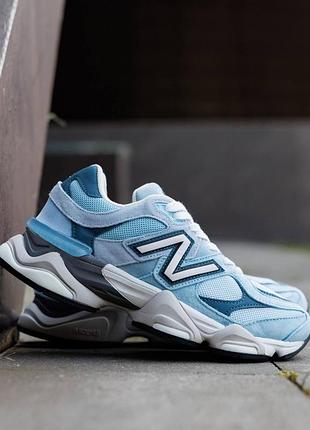 Кроссовки new balance 9060 chrome blue nd