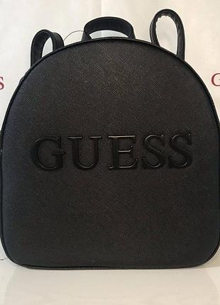 Рюкзак женский guess средний классический монограмм черный акция скидка распродаж