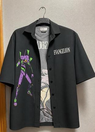 Сорочка bershka evangelion