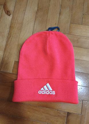 Adidas неонова рожева шапка нова