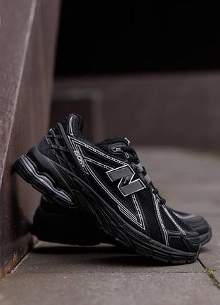 Кроссовки new balance 1906r black metallic silver nd