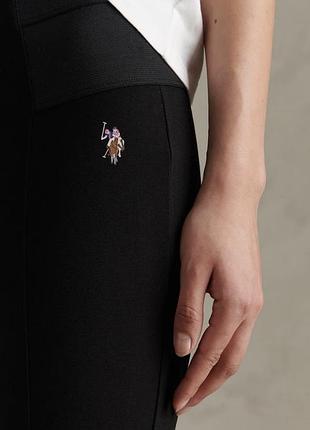 Polo ralph lauren m чорні жіночі лосіни легінси брендові оригінал