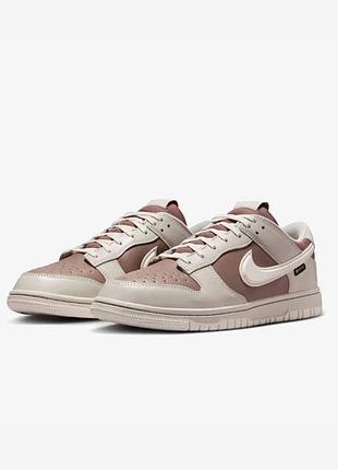 Кросівки nike dunk low gore-tex light bone 🤍