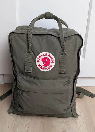Рюкзак fjallraven kanken classic 16л оригинал хаки масло швеция