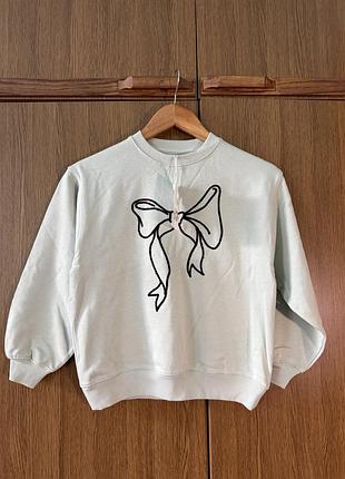 Новий світшот для дівчинки zara