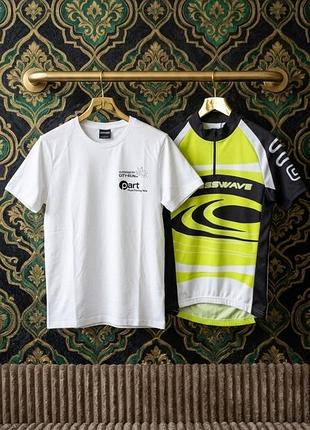 👕 спортивные футболки и веломайка crosswave (s–m) | лотом или искусственно