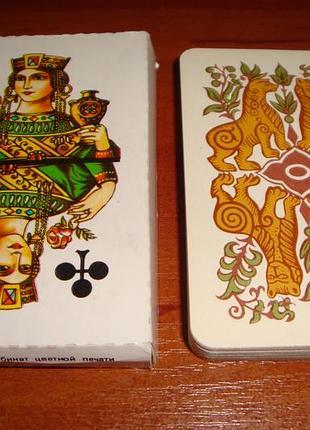 Игральные карты славянские, 1990 г.