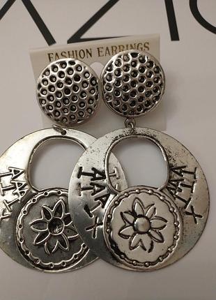 Сережкі нові брендові fashion earrings