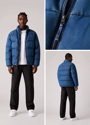 Levi’s puffer jacket / левіс чоловіча зимова куртка пуховик | оригінал | m