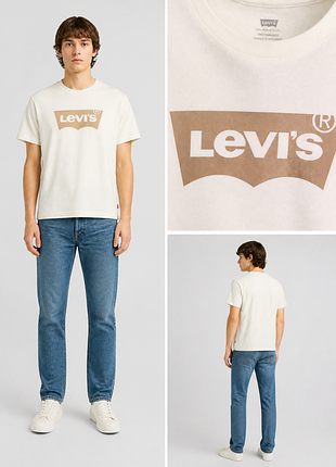Футболка levi's / футболка левис хлопковая с логотипом | оригинал | xl