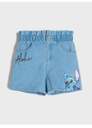 Джинсові шорти на дівчинку підлітка stich