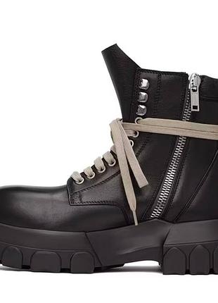 Топовые шузы rick owens bozo tractor boots