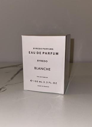 Парфуми нішеві духи ✨byredo blanche✨ розкішні духи унісекс 100 мл