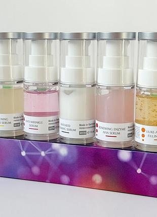 Набор сет сывороток derma series biomitic serums set