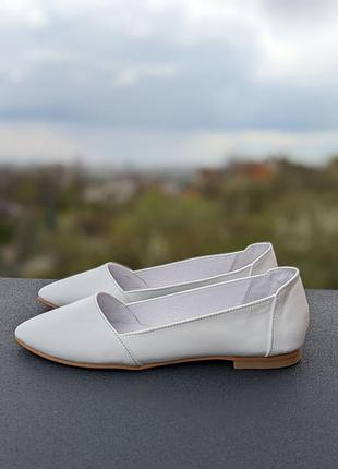Шквозные балетки 43-44